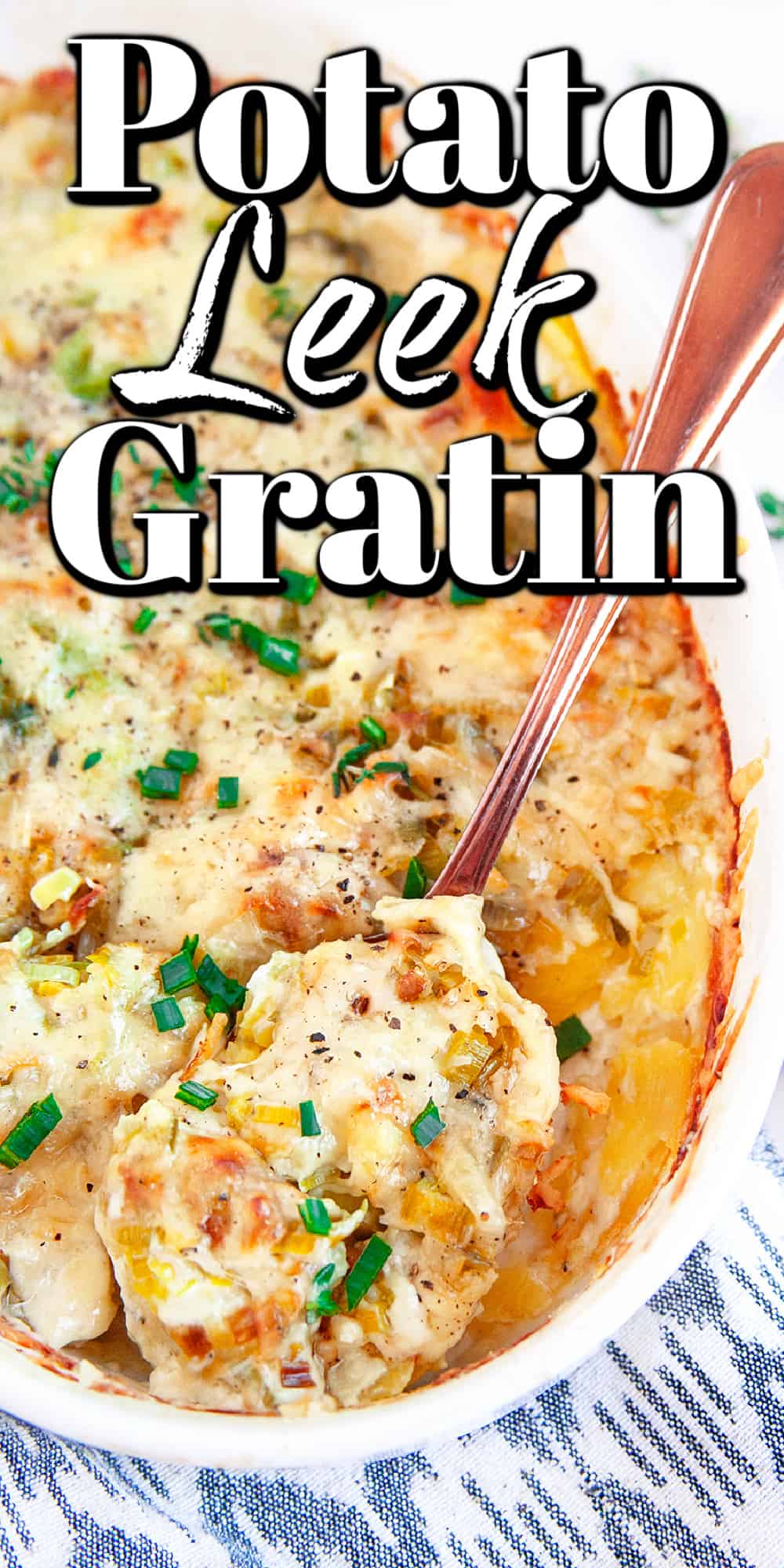 Potato Leek Gratin Pin.